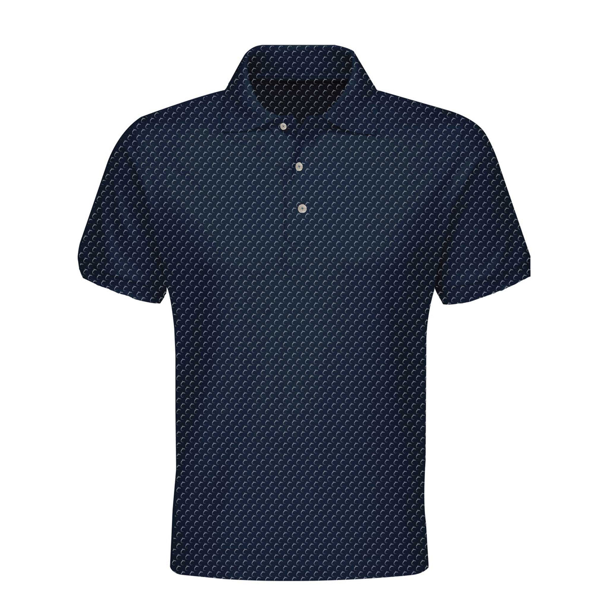 Patriot Performance Navy Polo with White accents