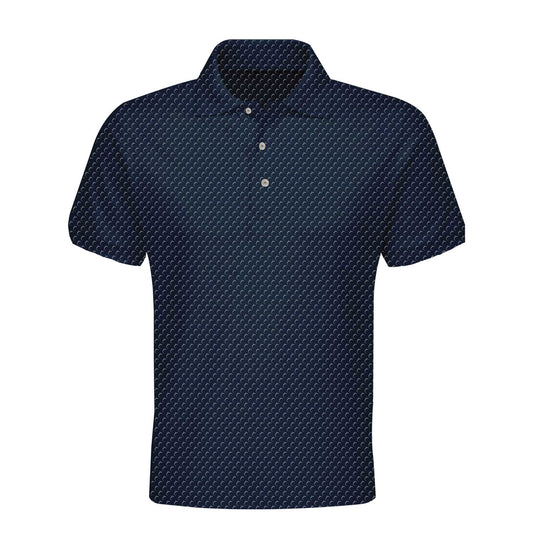 Patriot Performance Navy Polo with White accents