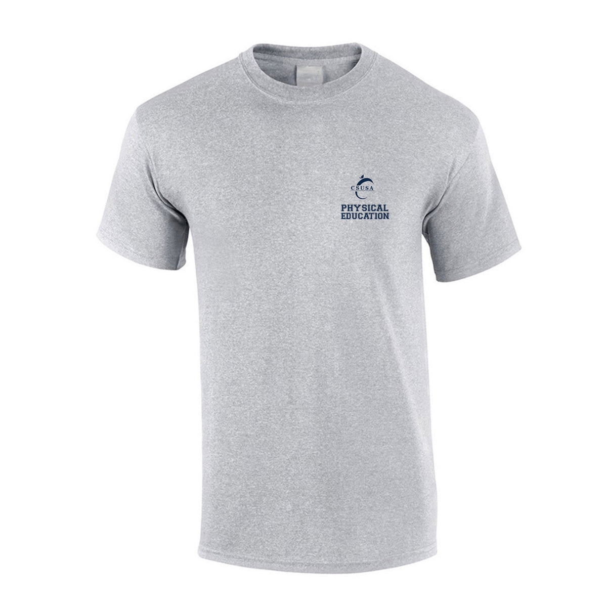 Camiseta deportiva PE gris unisex 