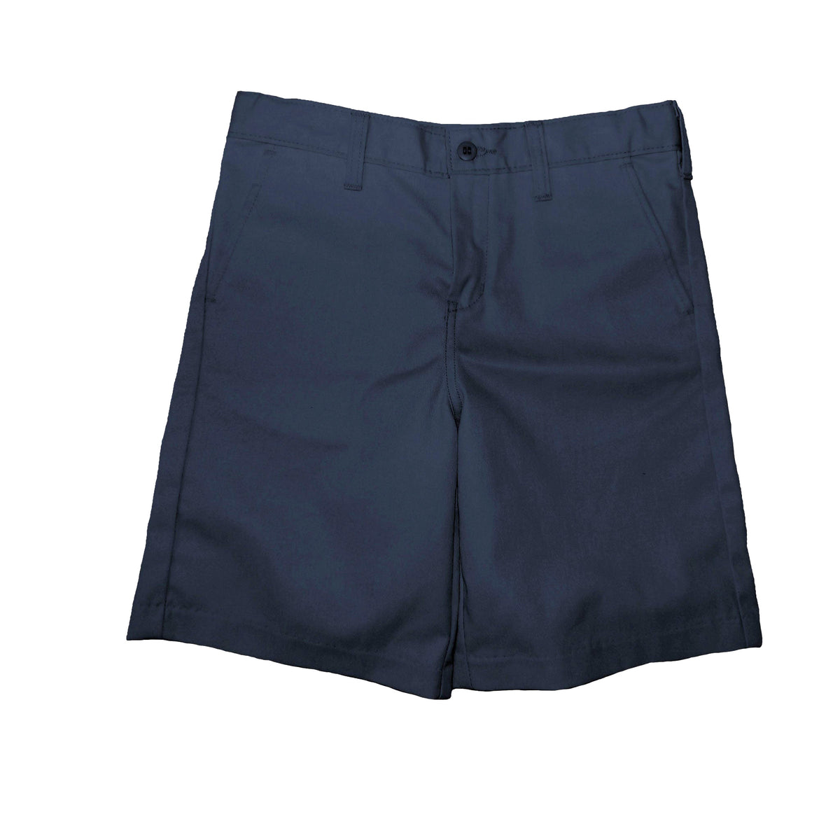 1776 Pantalones cortos azul marino con parte delantera plana para niños y hombres