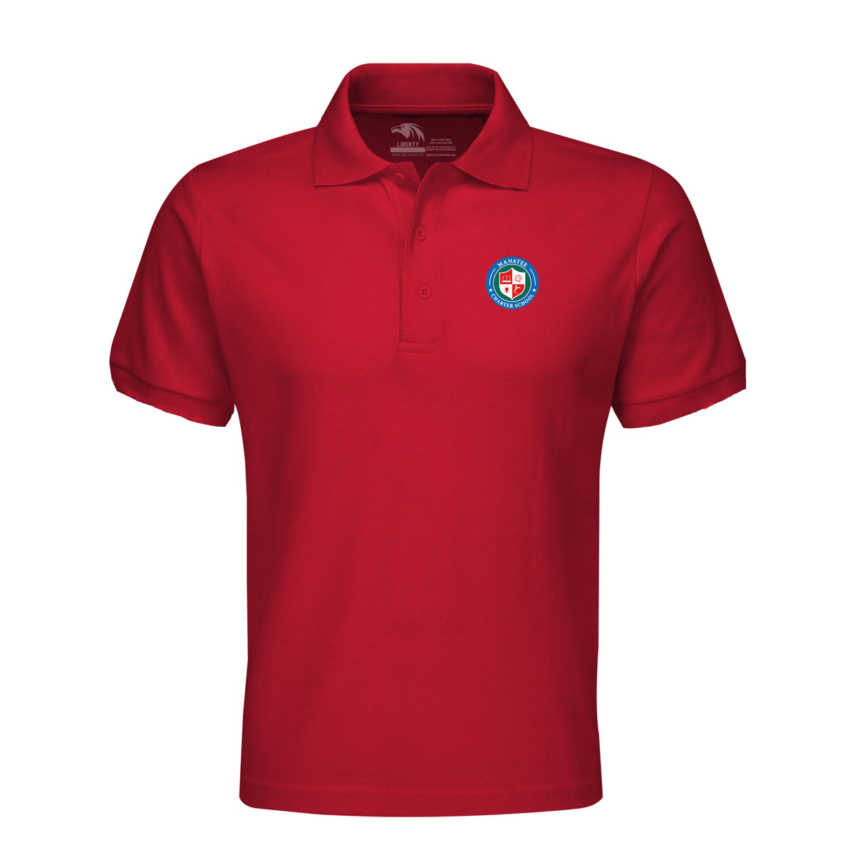 Manatee Charter School Polo rojo (K-5)