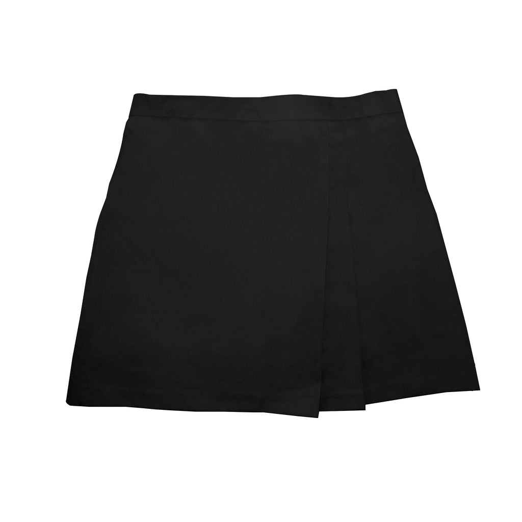 1776 Girls Black 2-Kick Pleated Skort w/ Two Front Side Pleats – Red ...