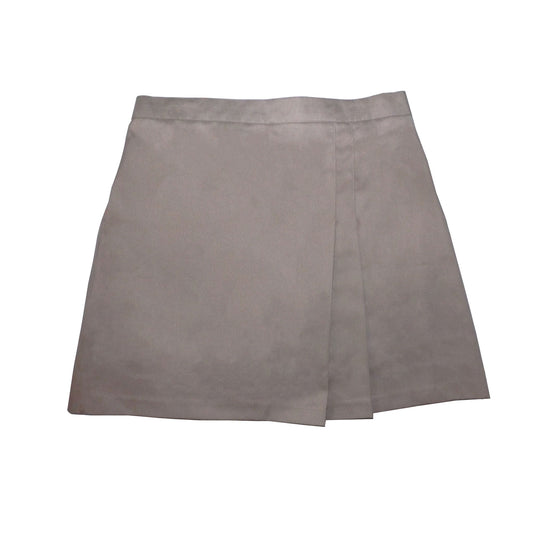 1776 Girls / Womens Khaki Two-Kick Pleated Skort