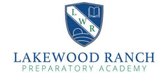 Camisa de rugby de rayas azules y blancas para jóvenes de Lakewood Ranch Prep High School
